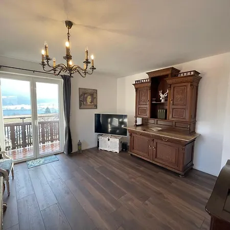 Ferienwohnung See Bergblick Apartman