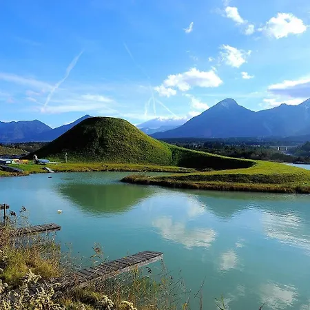 Ferienwohnung See Bergblick Apartman Ludmannsdorf